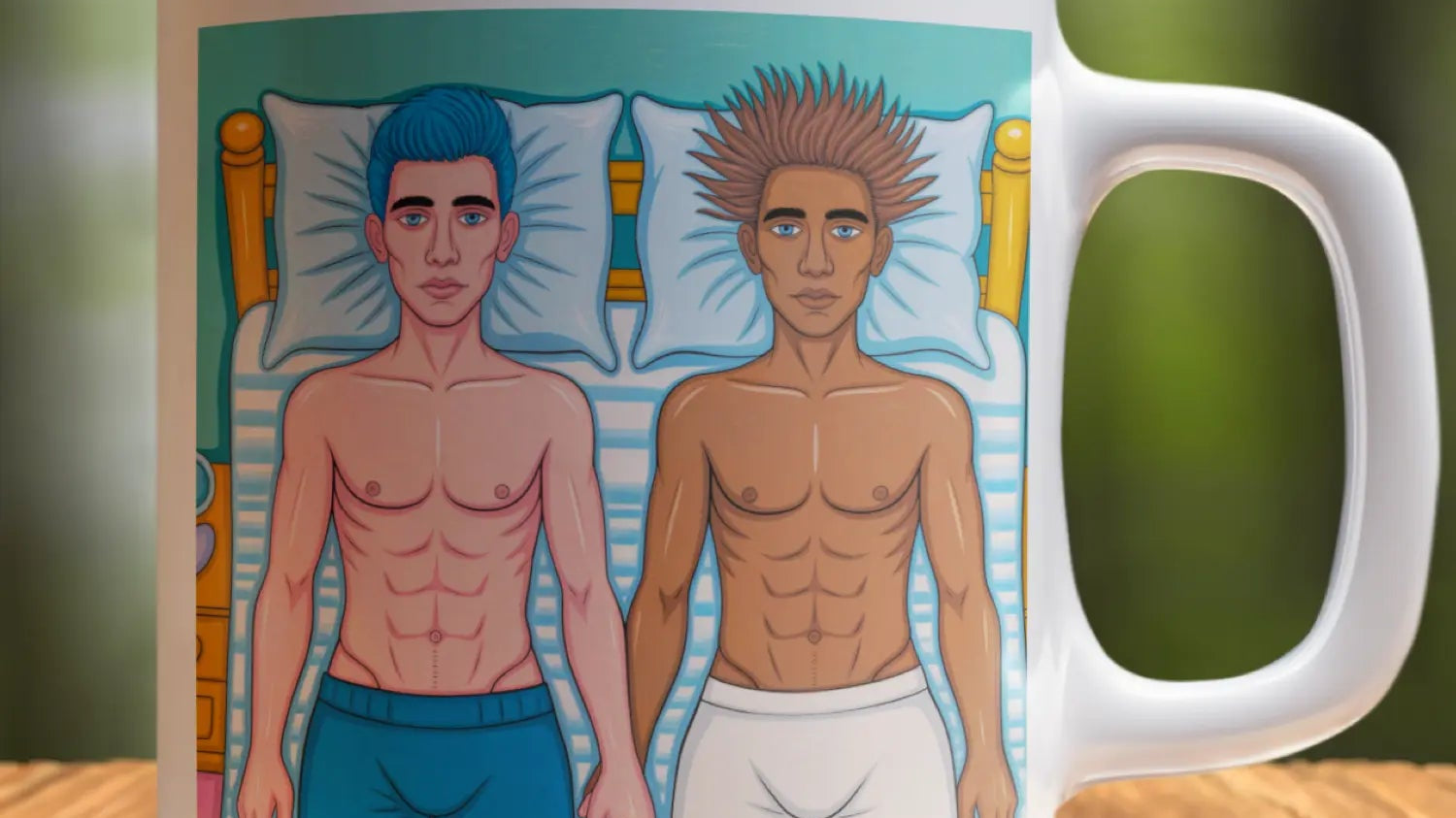 Gay Fine Art Tasse Stilvolle Motive für Sammler Exklusiv