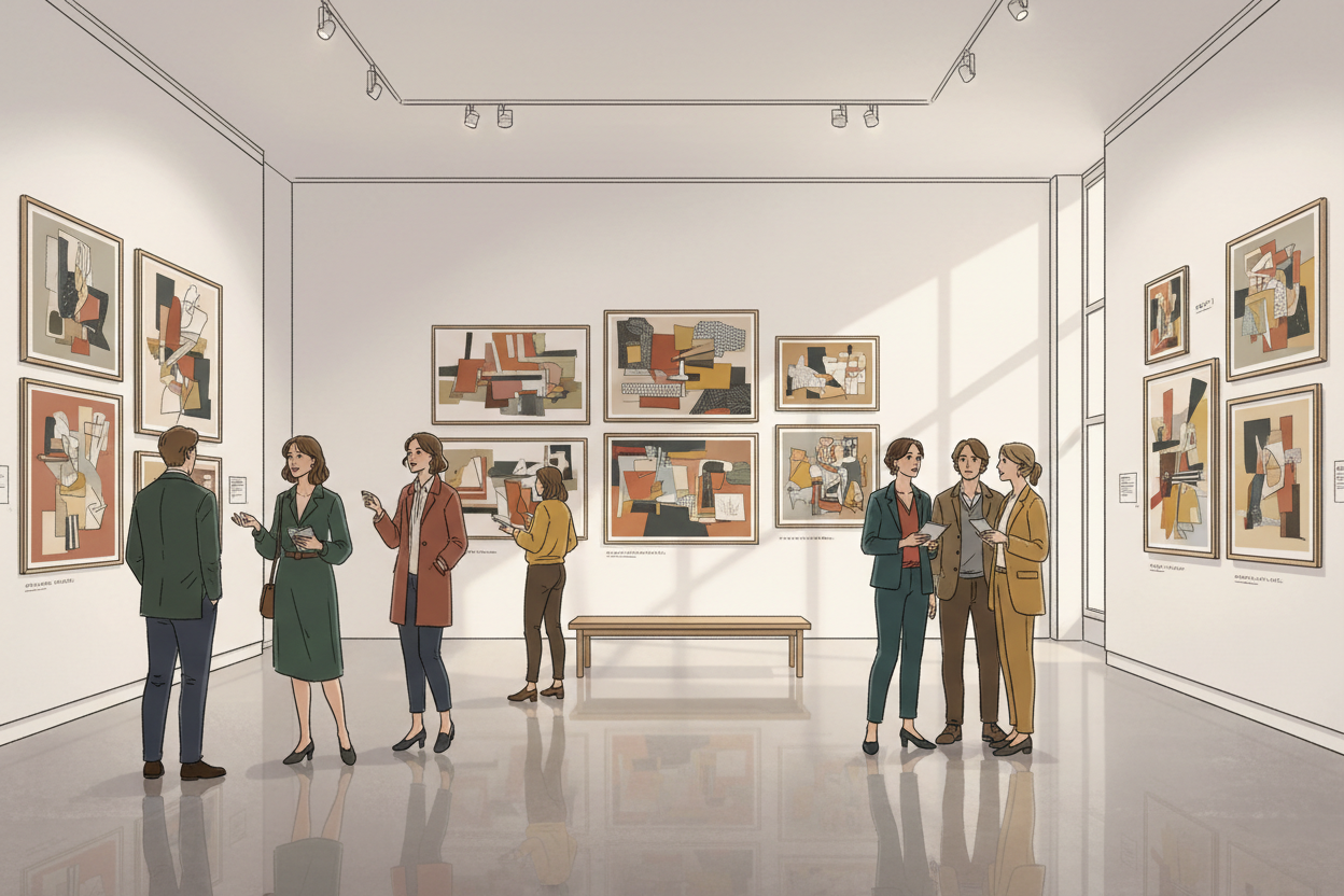 Tim Lienhard Collagen bei KUNSTWERK BILDER - Galerie Ausstellung in Berlin