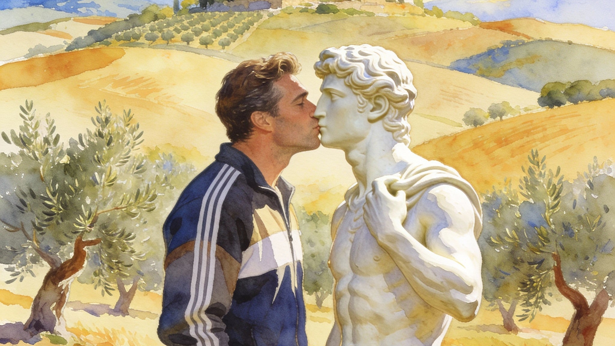 NEU BEI KUNSTWERK BILDER - David und das Geheimnis von Florenz