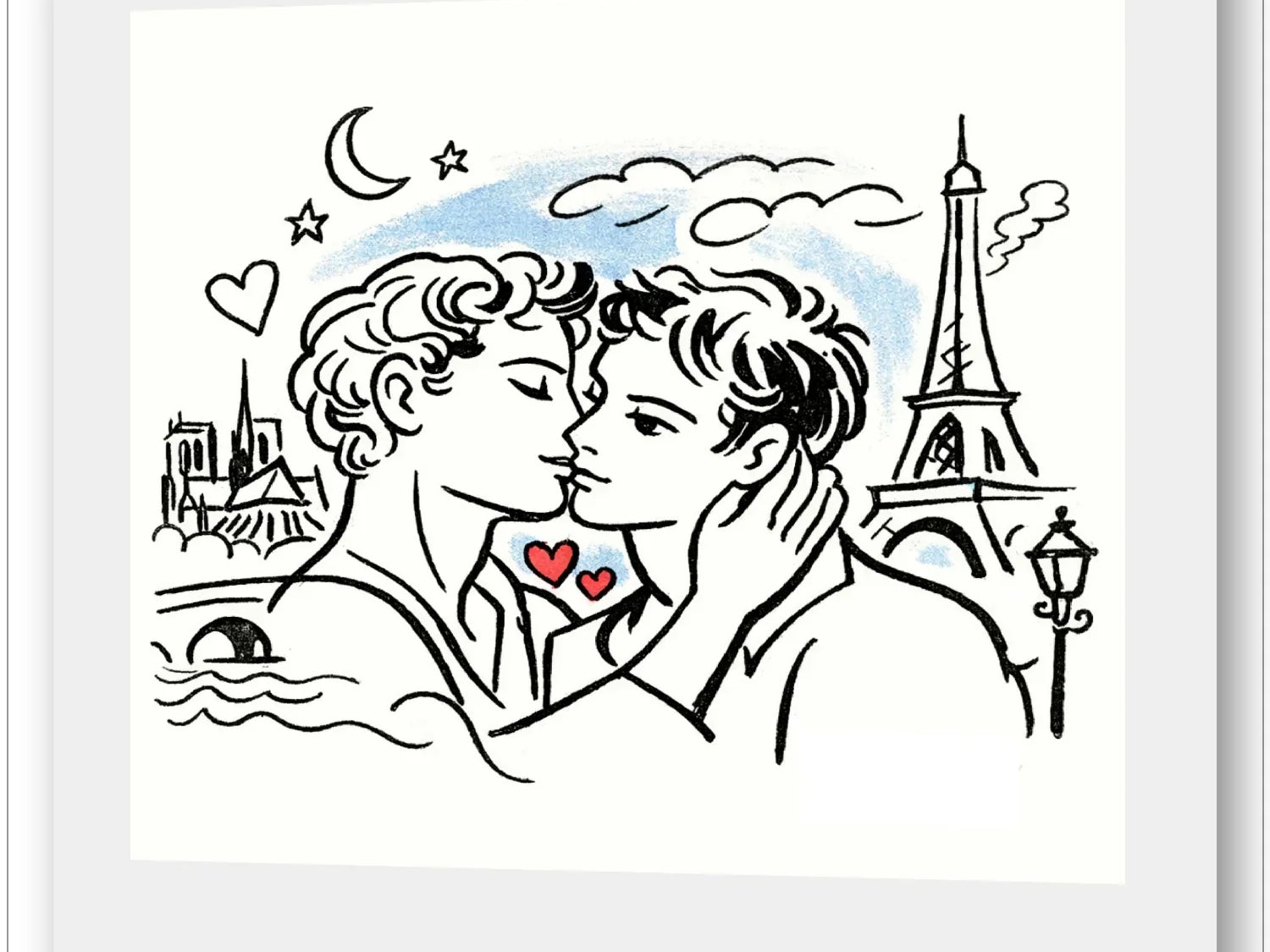 Verliebt in Paris - Gay Love Romantik