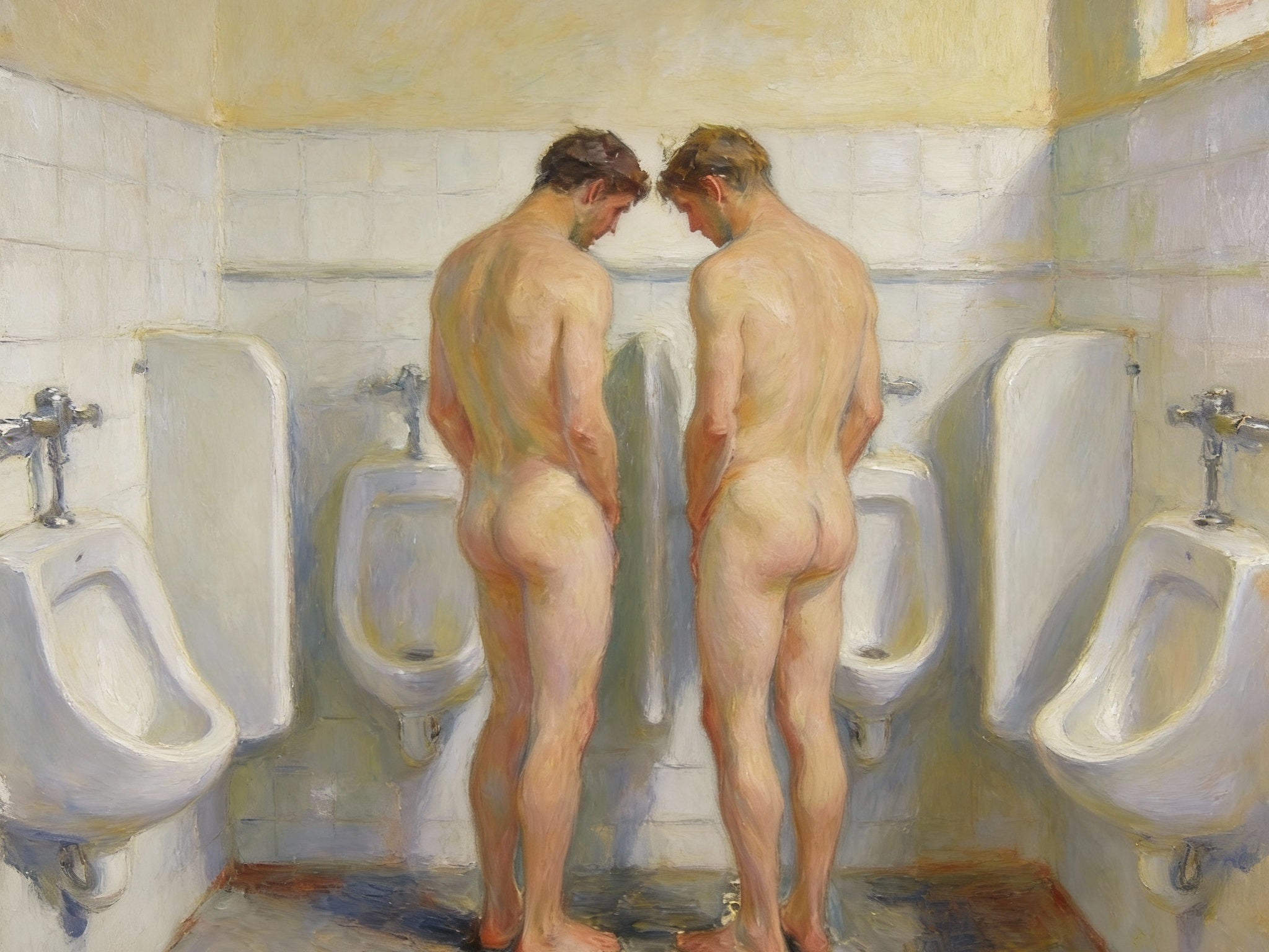 Cruising in öffentlichen Toiletten – Verbotene Intimität als Kunst