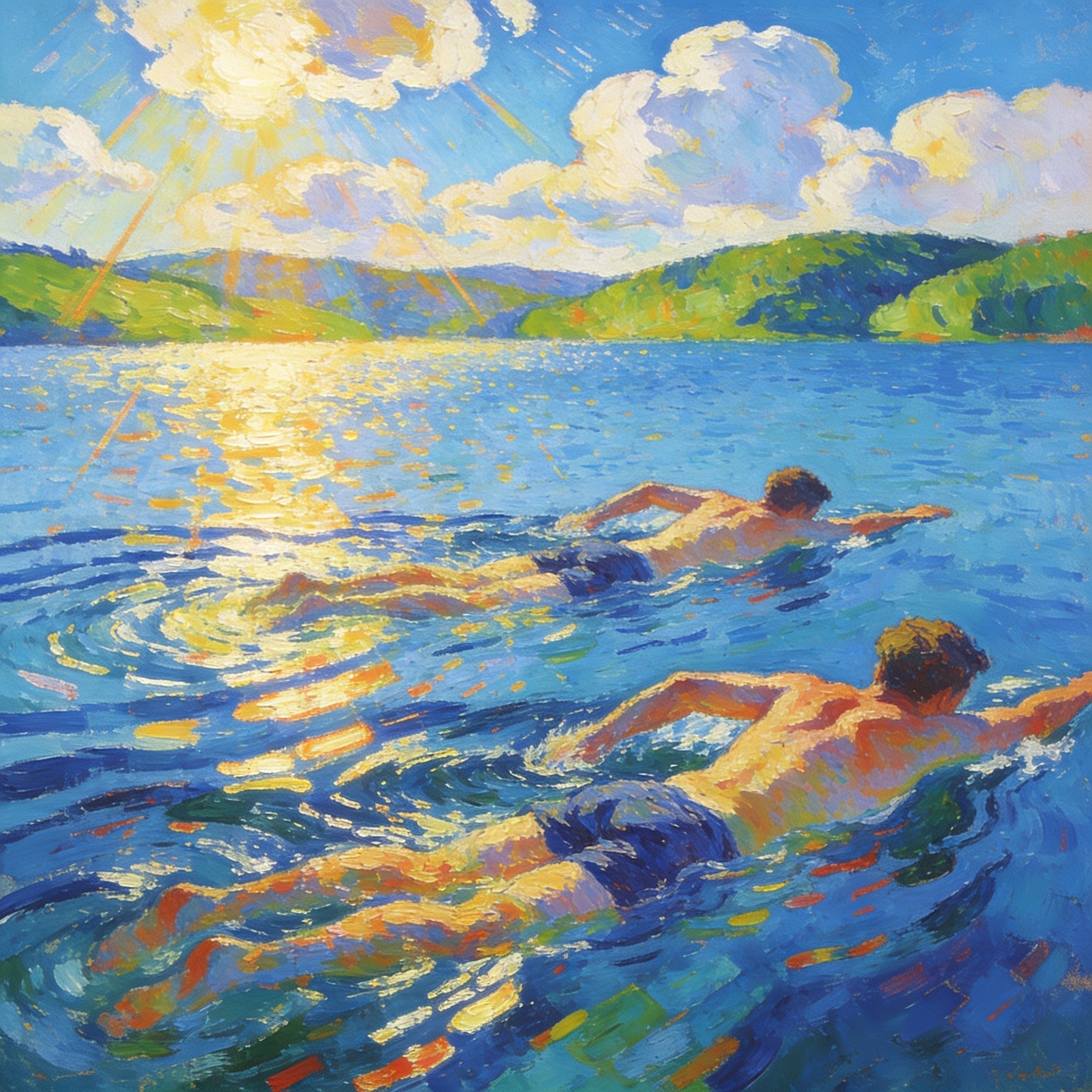 NEU BEI KUNSTWERK BILDER - Schwul am Blauen See