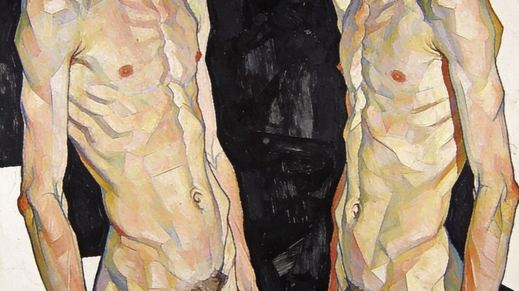 NEU BEI KUNSTWERK BILDER - Erotische Gay Art nach Egon Schiele