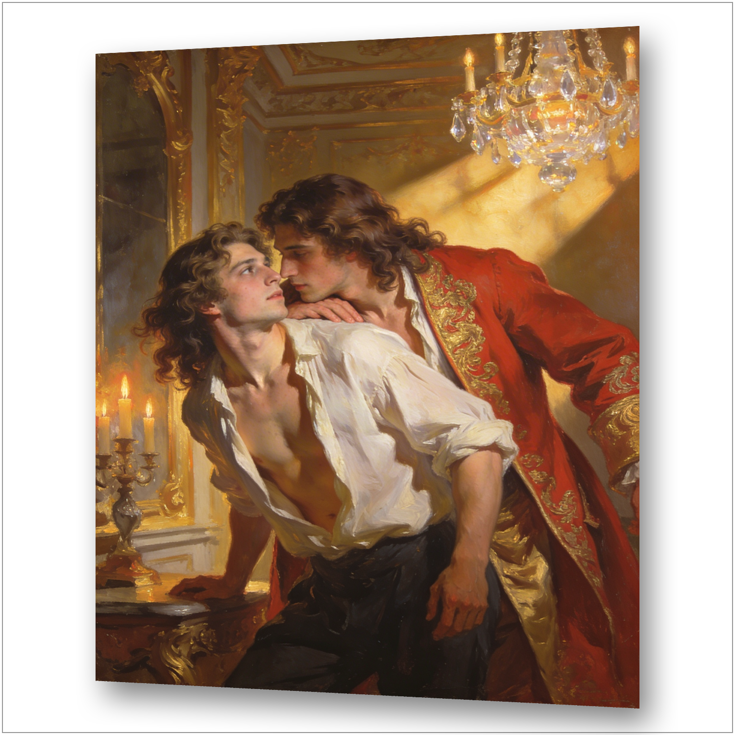 Gay Art - Philippe d'Orléans & Chevalier de Lorraine – Great Gay Love at the Court of Versailles #5