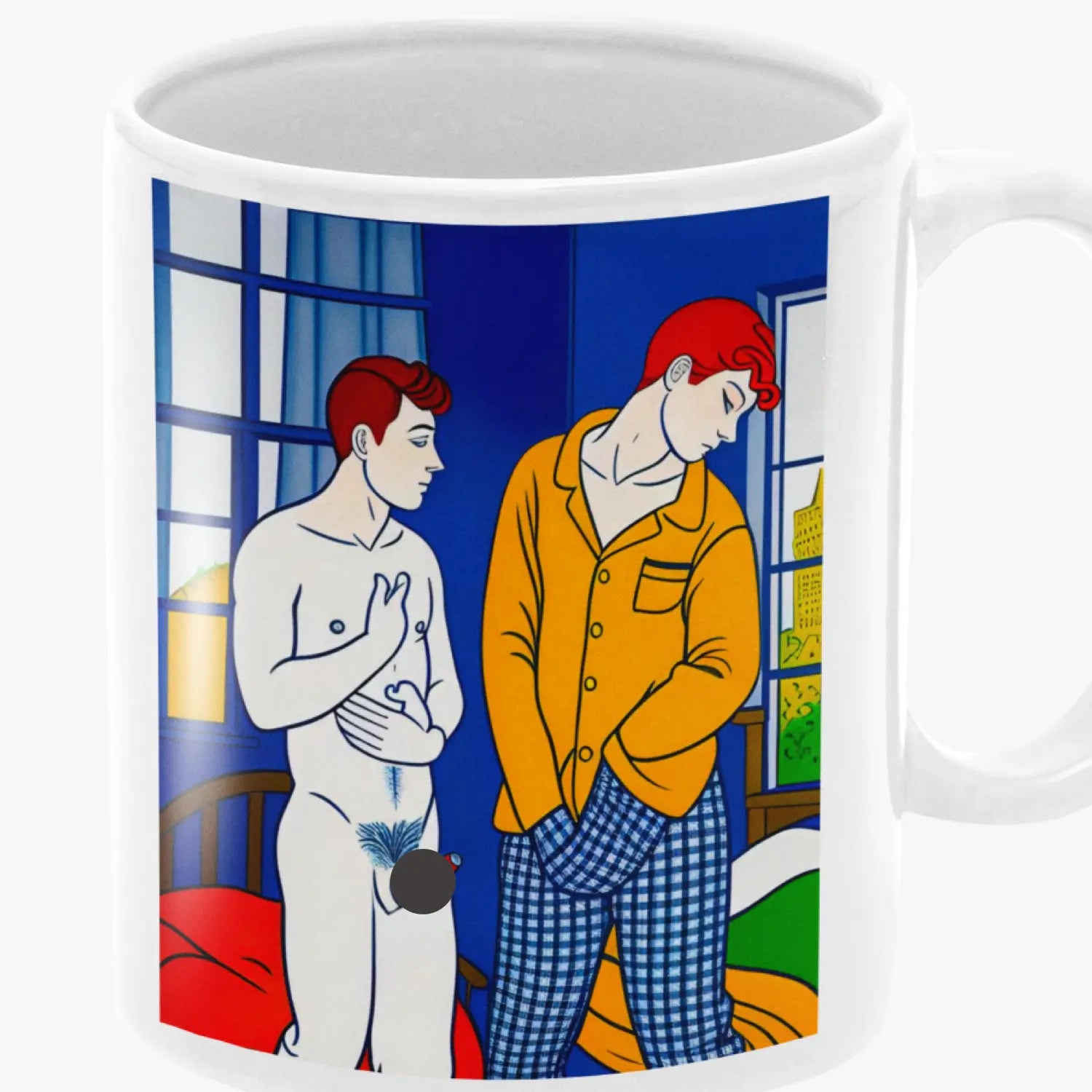 Morgen zu zweit - Gay Love Tasse | Kunstwerk Bilder KUNSTWERK BILDER