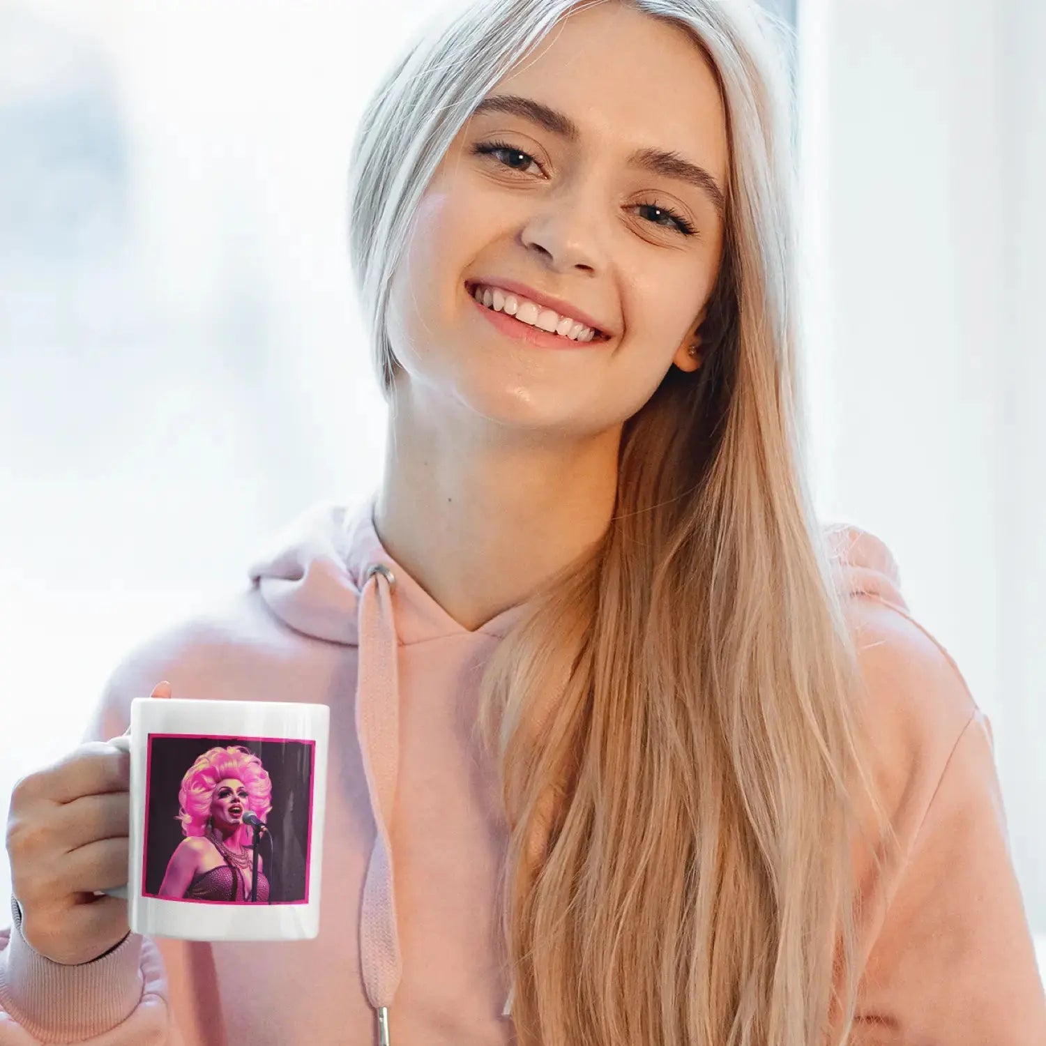 Glamour & Pride - Drag Queen Kunst-Tasse | Kunstwerk Bilder KUNSTWERK BILDER