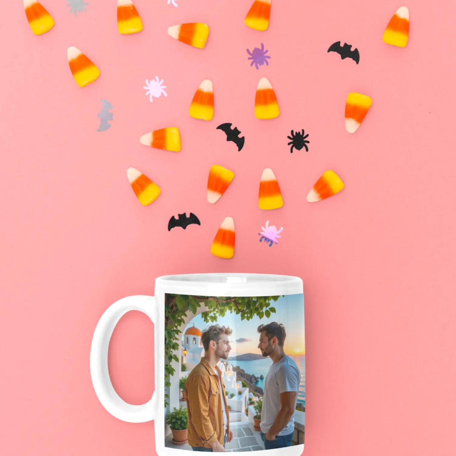 Griechische Insel - Gay Love Tasse | Kunstwerk Bilder KUNSTWERK BILDER