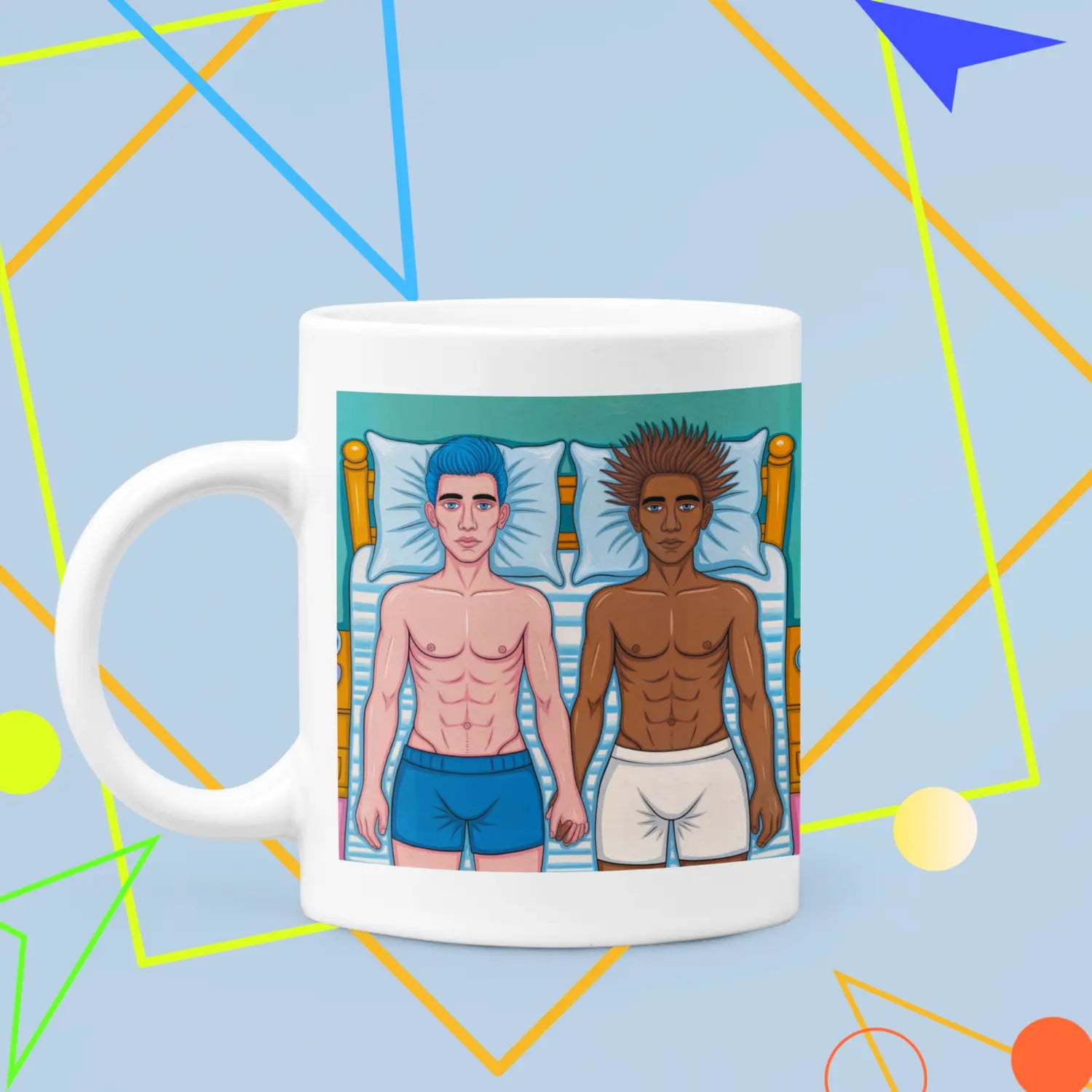 Zusammen - Gay Love Kunst-Tasse | Kunstwerk Bilder KUNSTWERK BILDER