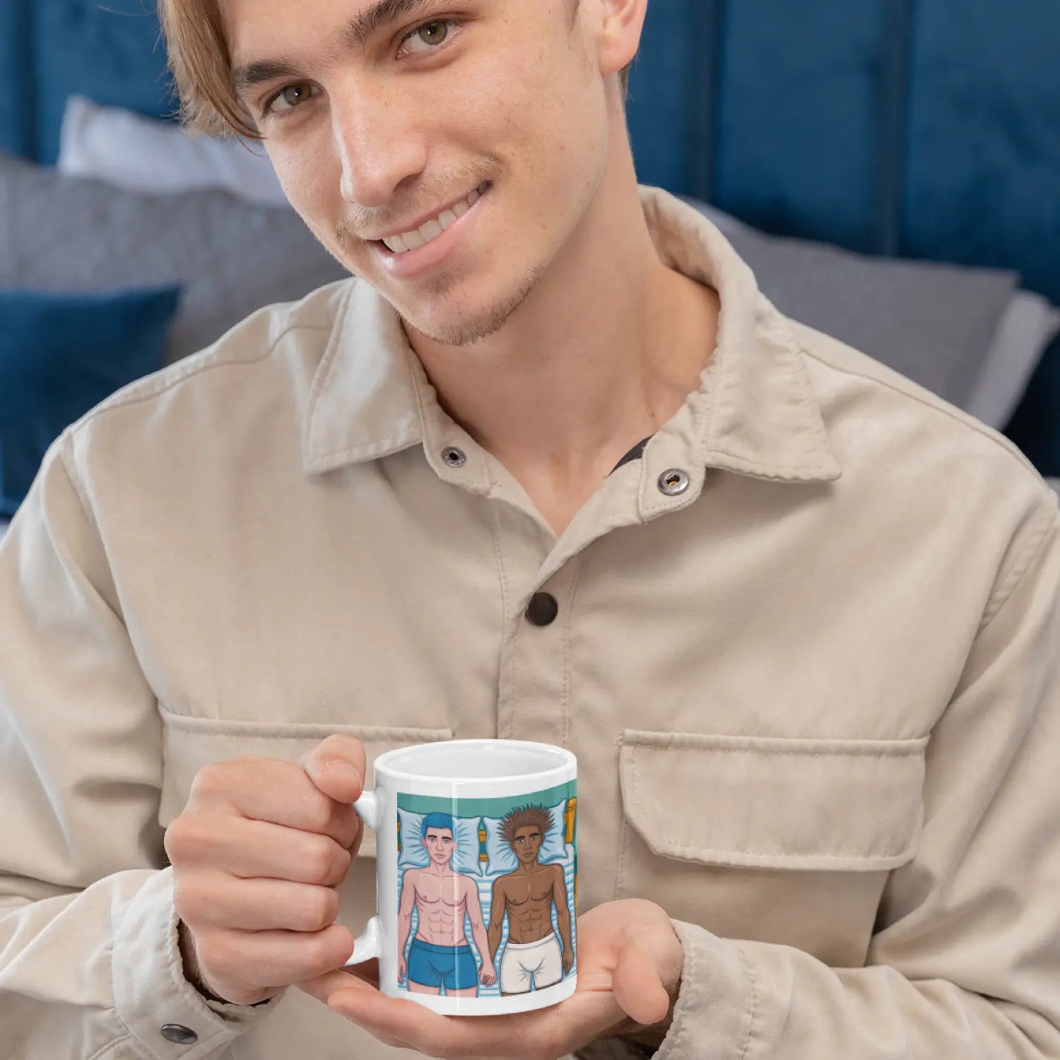 Zusammen - Gay Love Kunst-Tasse | Kunstwerk Bilder KUNSTWERK BILDER