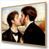 Der verbotene Kuss - Realistische Gay Art im viktorianischen Stil | Kunstwerk Bilder KUNSTWERK BILDER