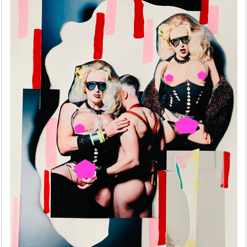 ANGELO 01 - Dragkollage Canvas - Tim Lienhard Edition