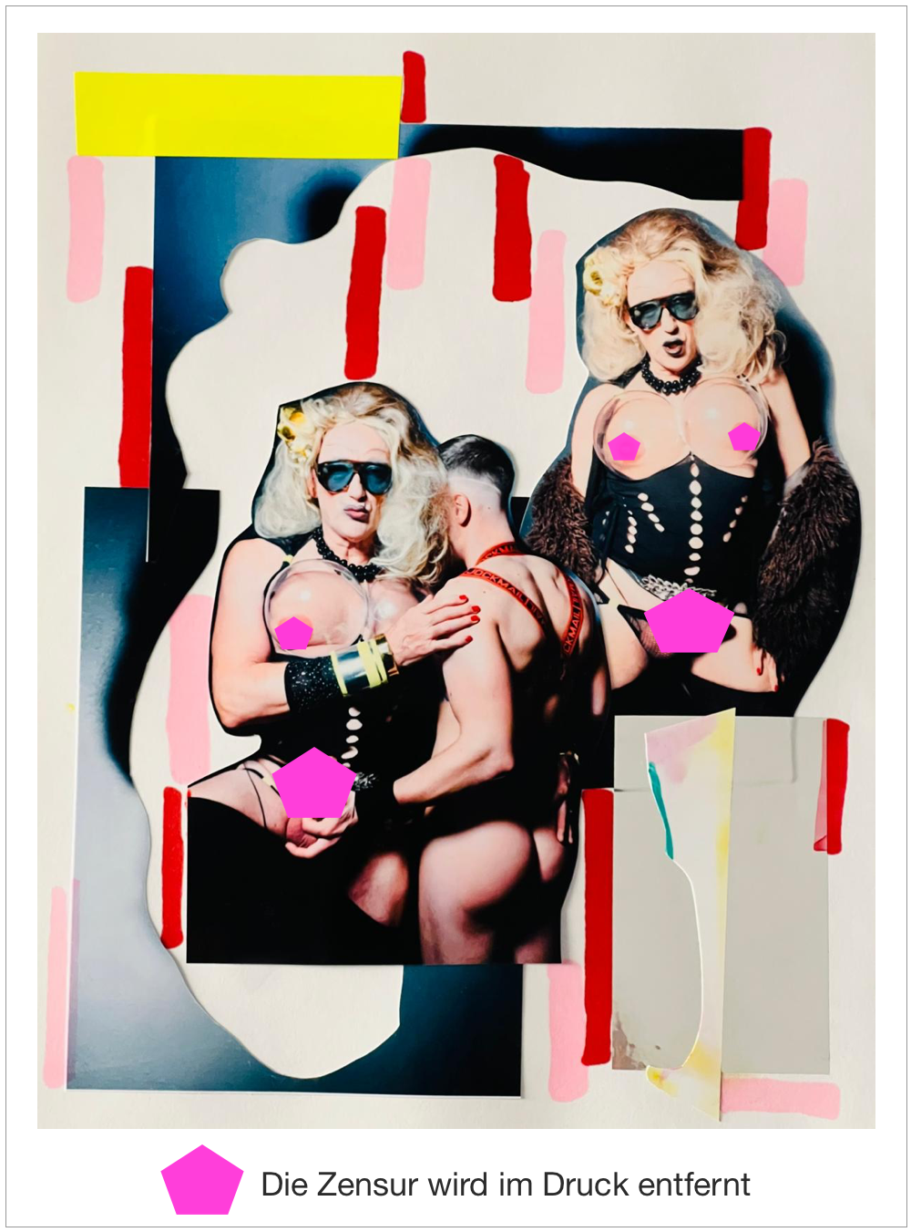 ANGELO 01 - Dragkollage Canvas - Tim Lienhard Edition